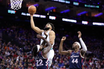 Minnesota Timberwolves v Philadelphia 76ers