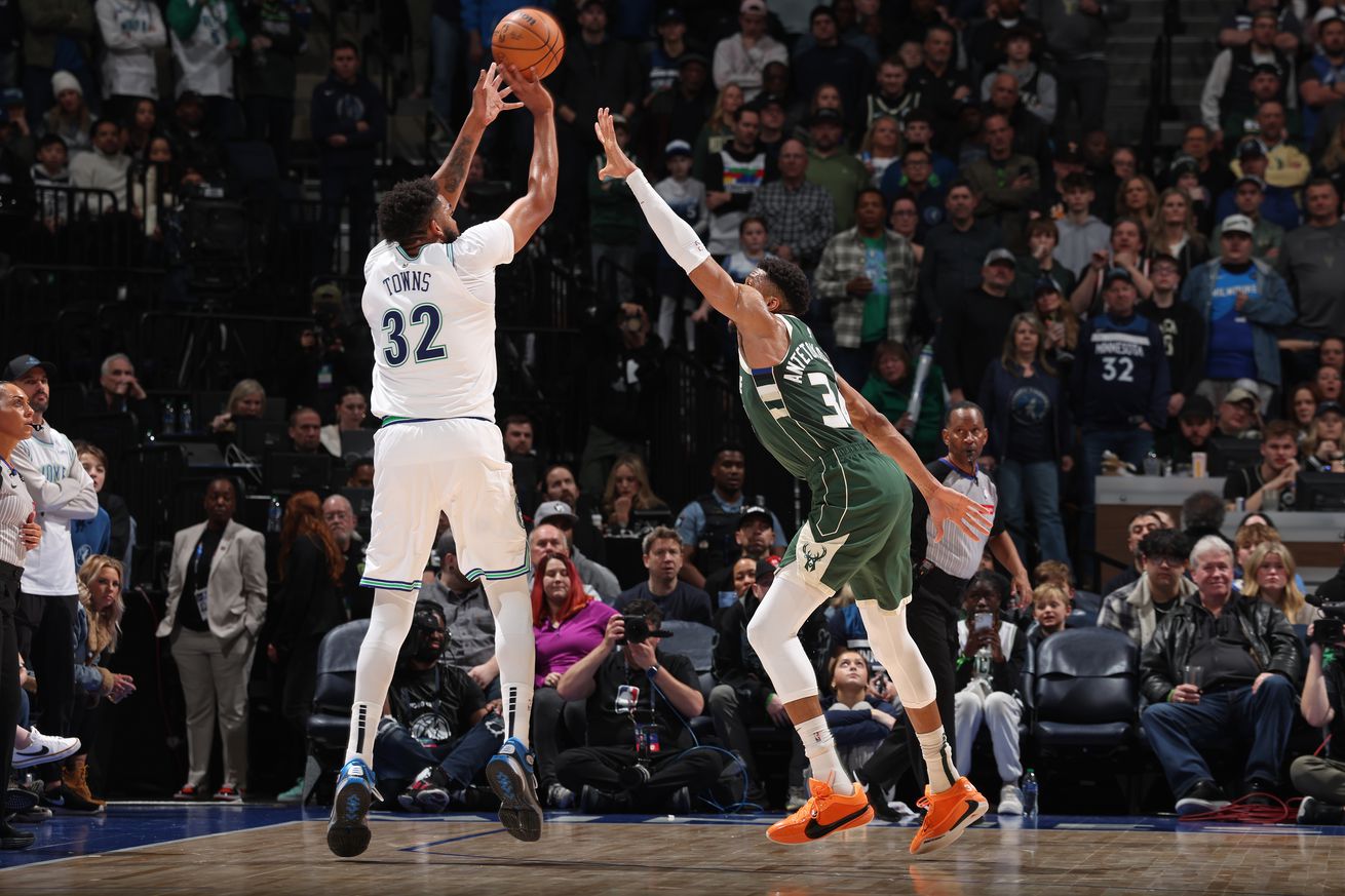 Milwaukee Bucks v Minnesota Timberwolves
