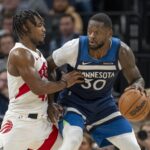 Julius Randle was traded to the Timberwolves before the season started.