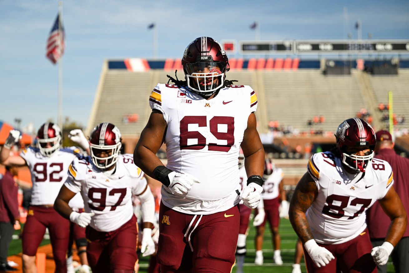 COLLEGE FOOTBALL: NOV 02 Minnesota at Illinois