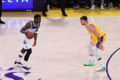 Minnesota Timberwolves v Los Angeles Lakers