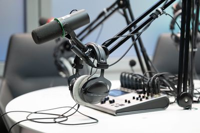 Podcast studio