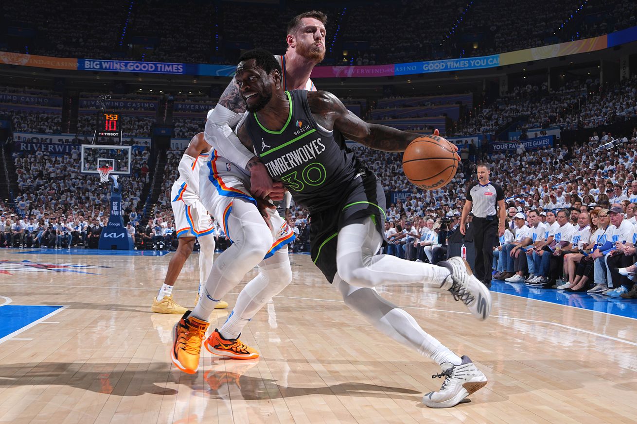 2025 NBA Western Conference Finals - Minnesota Timberwolves v Oklahoma City Thunder
