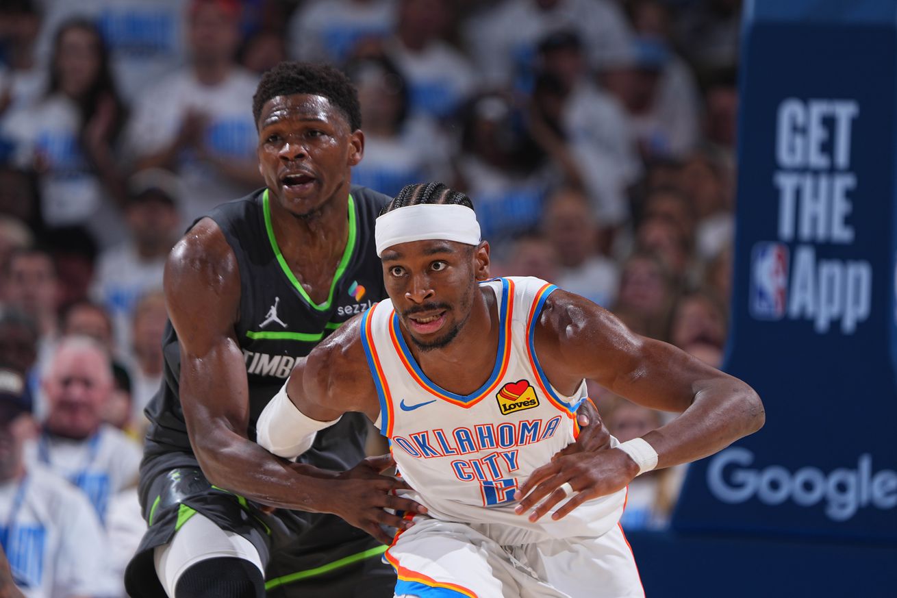2025 NBA Western Conference Finals - Minnesota Timberwolves v Oklahoma City Thunder