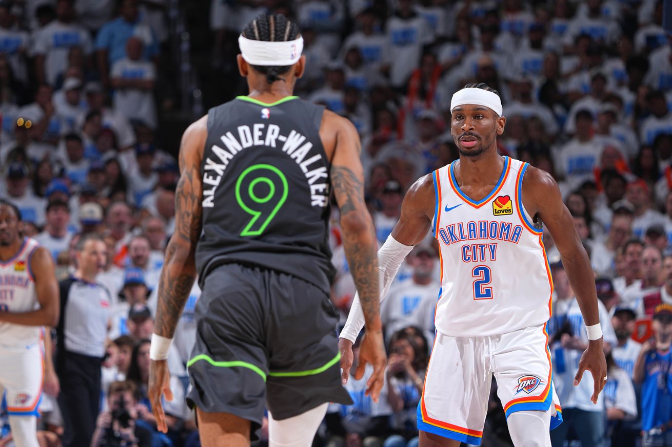 2025 NBA Western Conference Finals - Minnesota Timberwolves v Oklahoma City Thunder