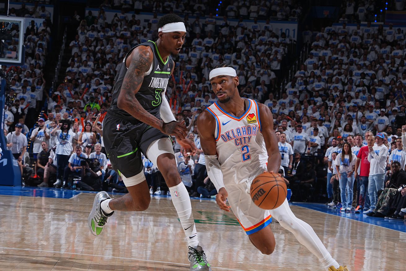 2025 NBA Western Conference Finals - Minnesota Timberwolves v Oklahoma City Thunder