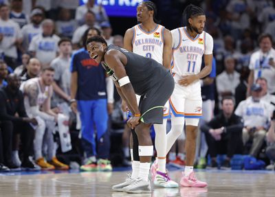 NBA: Playoffs-Minnesota Timberwolves at Oklahoma City Thunder