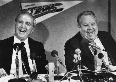 Carl Pohlad and Calvin Griffith