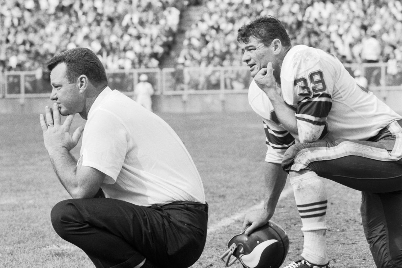Coach Van Brocklin and the Minnesota Vikings
