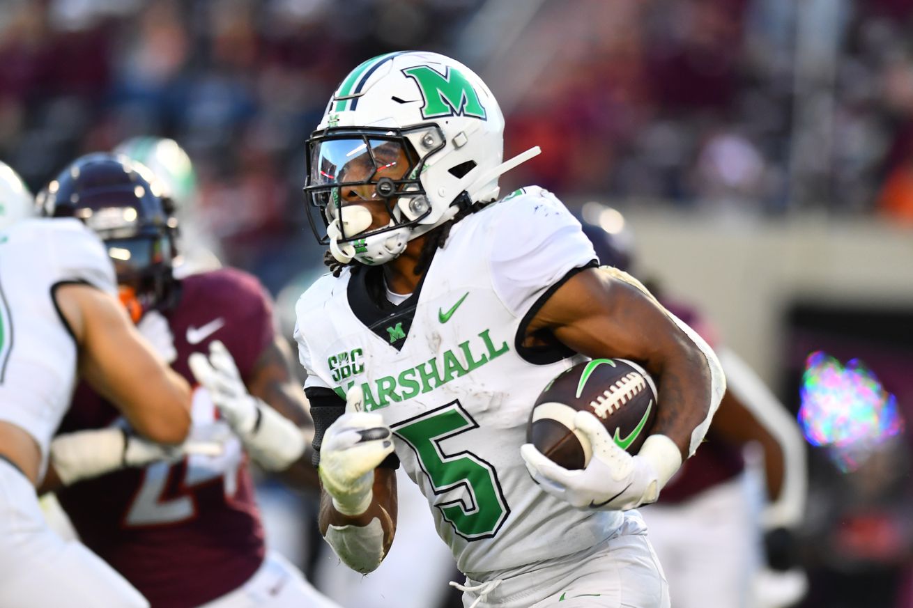 COLLEGE FOOTBALL: SEP 07 Marshall at Virginia Tech