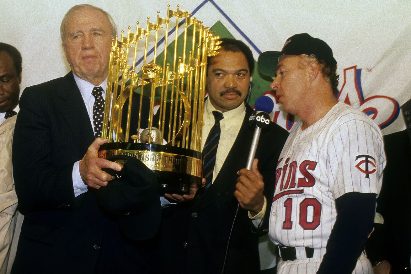 1987 World Series Game Seven: St. Louis Cardinal v Minnesota Twins, October 25, 1987