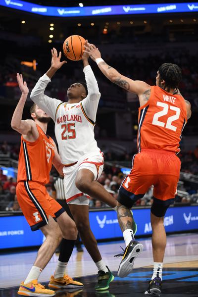 NCAA Basketball: Big Ten Conference Tournament Quarterfinal-Maryland vs Illinois