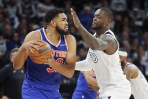 The Timberwolves traded Karl-Anthony Towns for Julius Randle.
